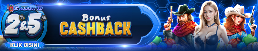 BONUS CASHBACK STADIUM4D